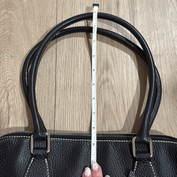 Dooney & Burke Black Domed Satchel - Picture 8 of 11